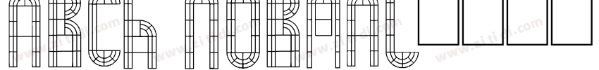 Arch Normal字体转换